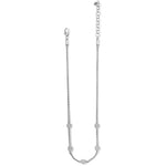 Brighton Meridian Petite Short Necklace - Silver - Juli's Wearable Art