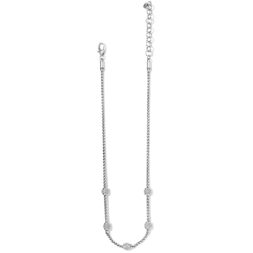 Brighton Meridian Petite Short Necklace - Silver - Juli's Wearable Art