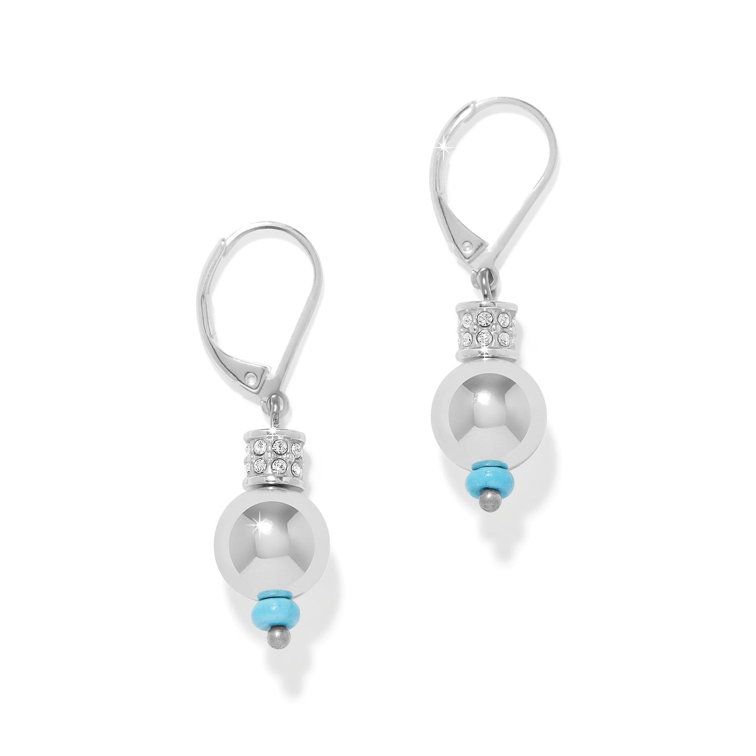 Brighton Meridian Petite Sphere Leverback Earrings - Juli's Wearable Art