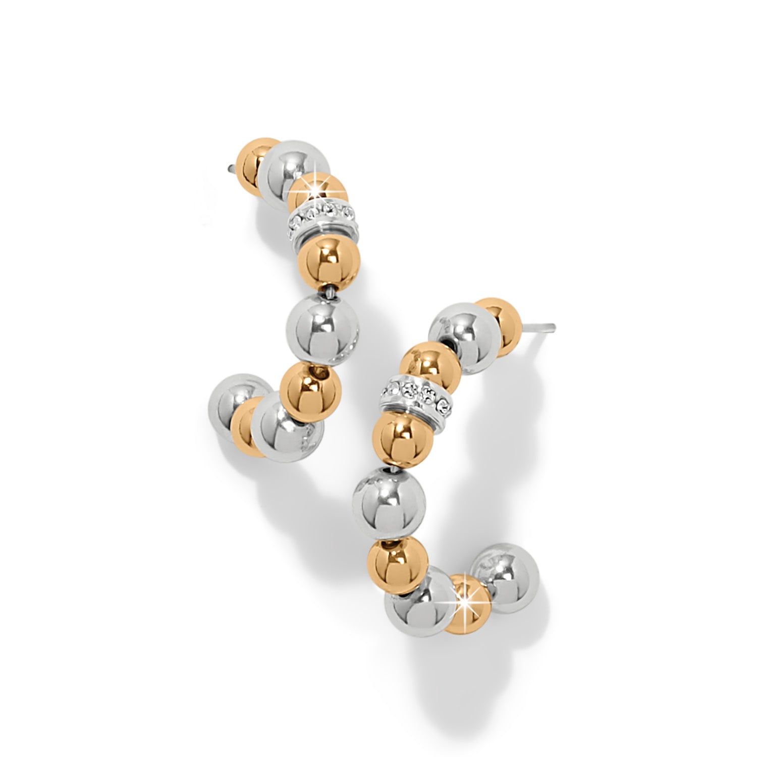 Brighton Meridian Petite Station Hoop Earrings - Juli's Wearable Art