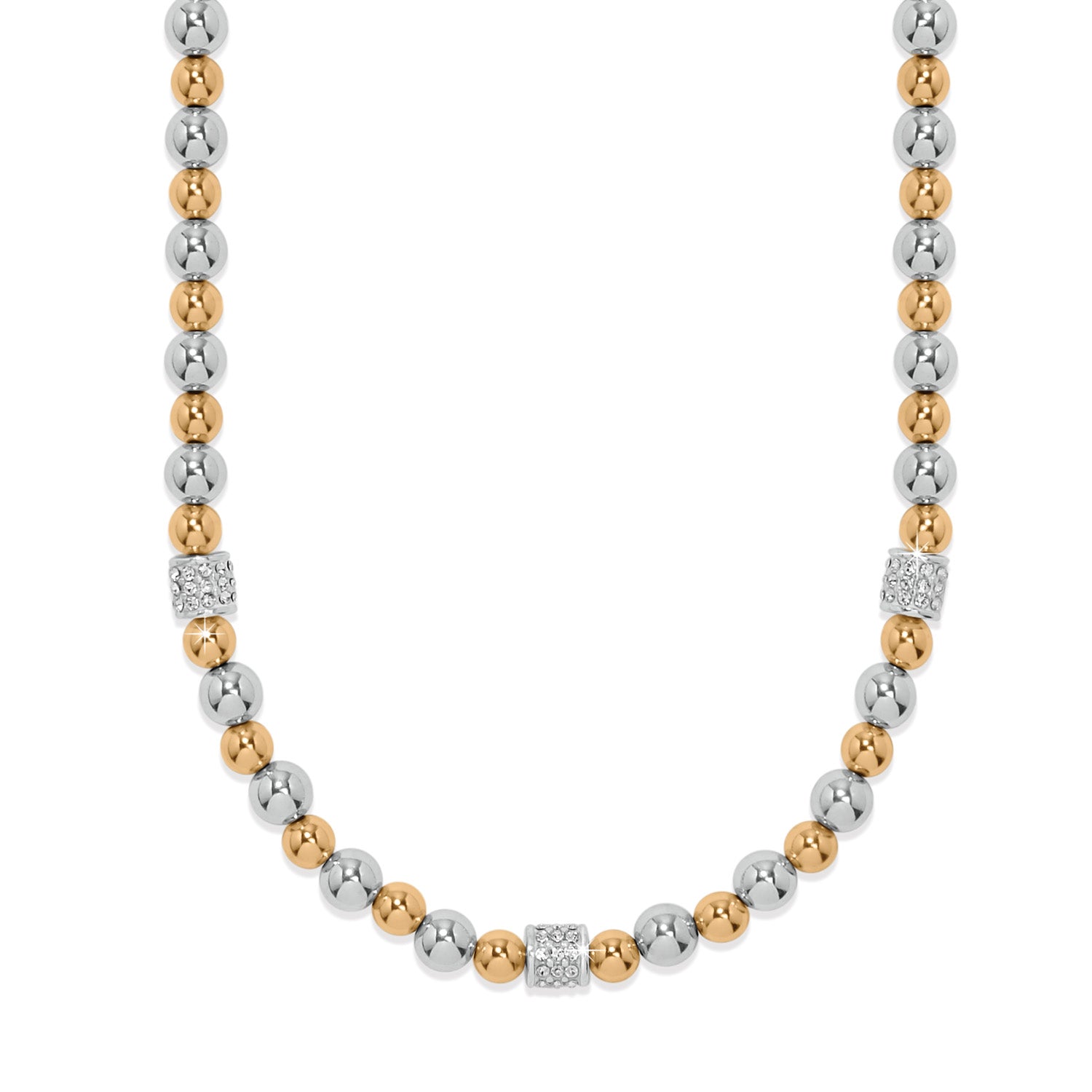 Brighton Meridian Petite Station Necklace | Two Tone