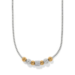 Brighton Meridian Petite Station Small Necklace – Two Tone - Juli's Wearable Art