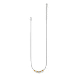 Brighton Meridian Petite Station Small Necklace | Two Tone - Juli's Wearable Art