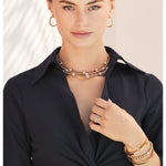 Brighton Meridian Petite Stretch Bracelet | Gold - Juli's Wearable Art