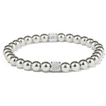 Brighton Meridian Petite Stretch Bracelet | Silver - Juli's Wearable Art