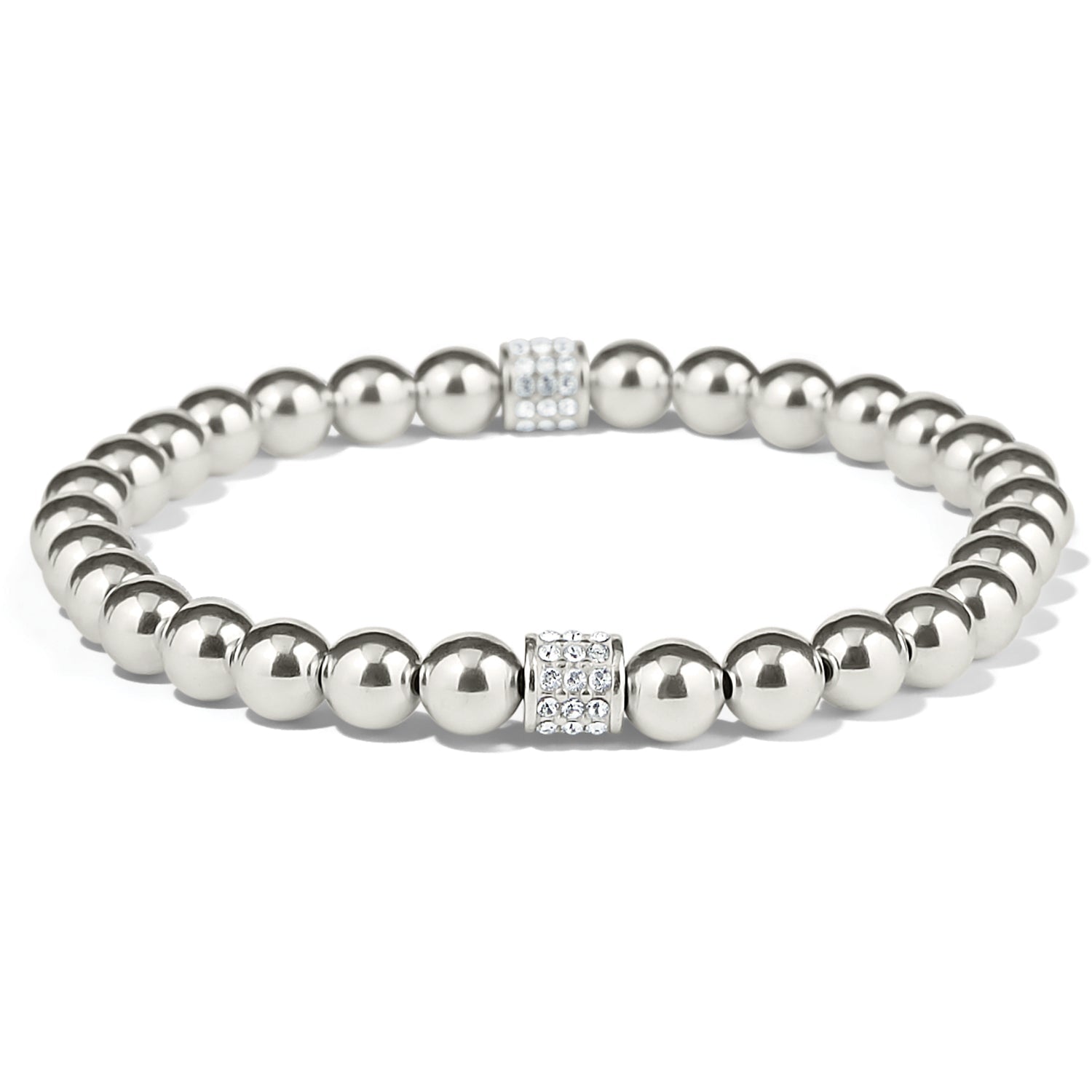 Brighton Meridian Petite Stretch Bracelet | Silver - Juli's Wearable Art