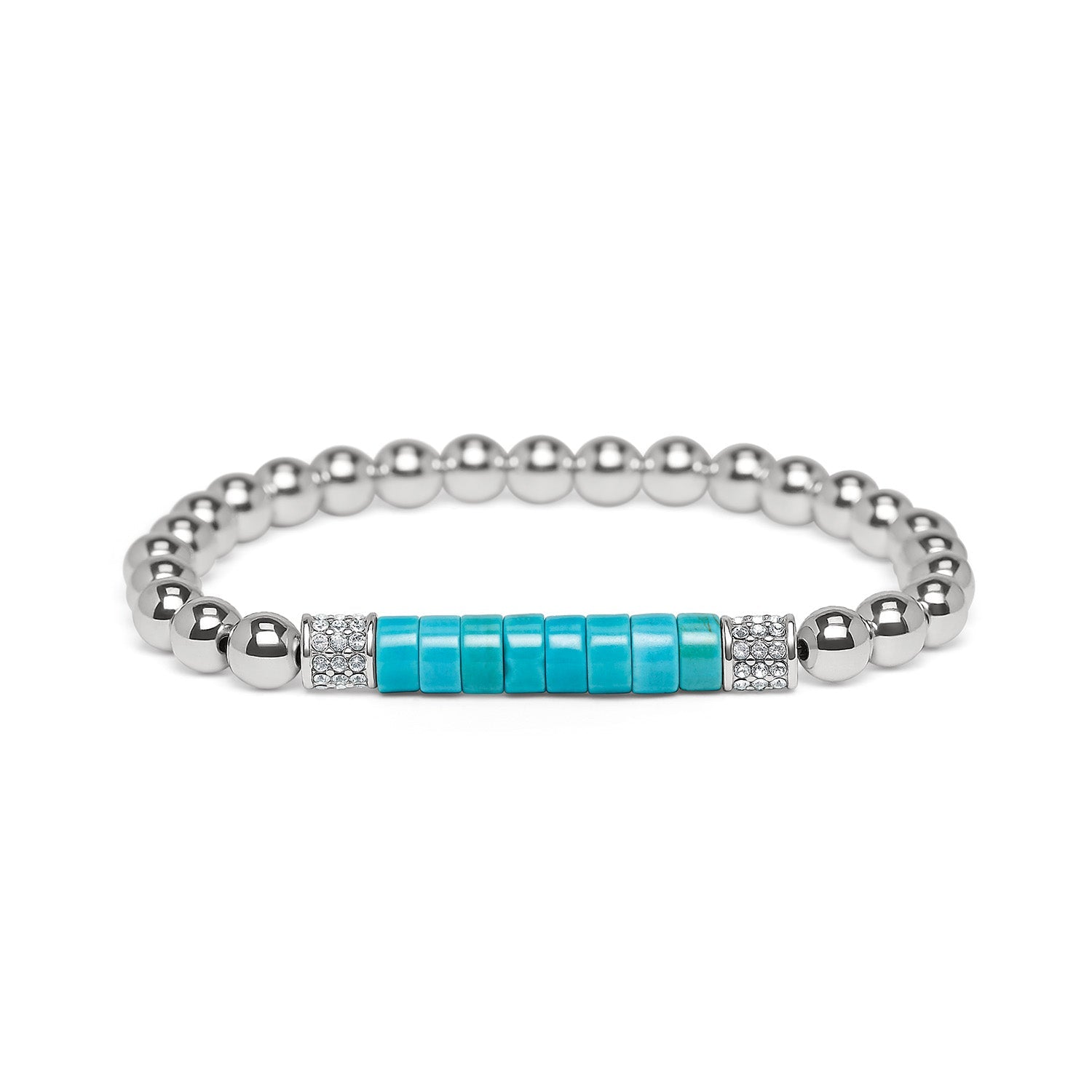 Brighton Meridian Petite Stretch Bracelet| Turquoise