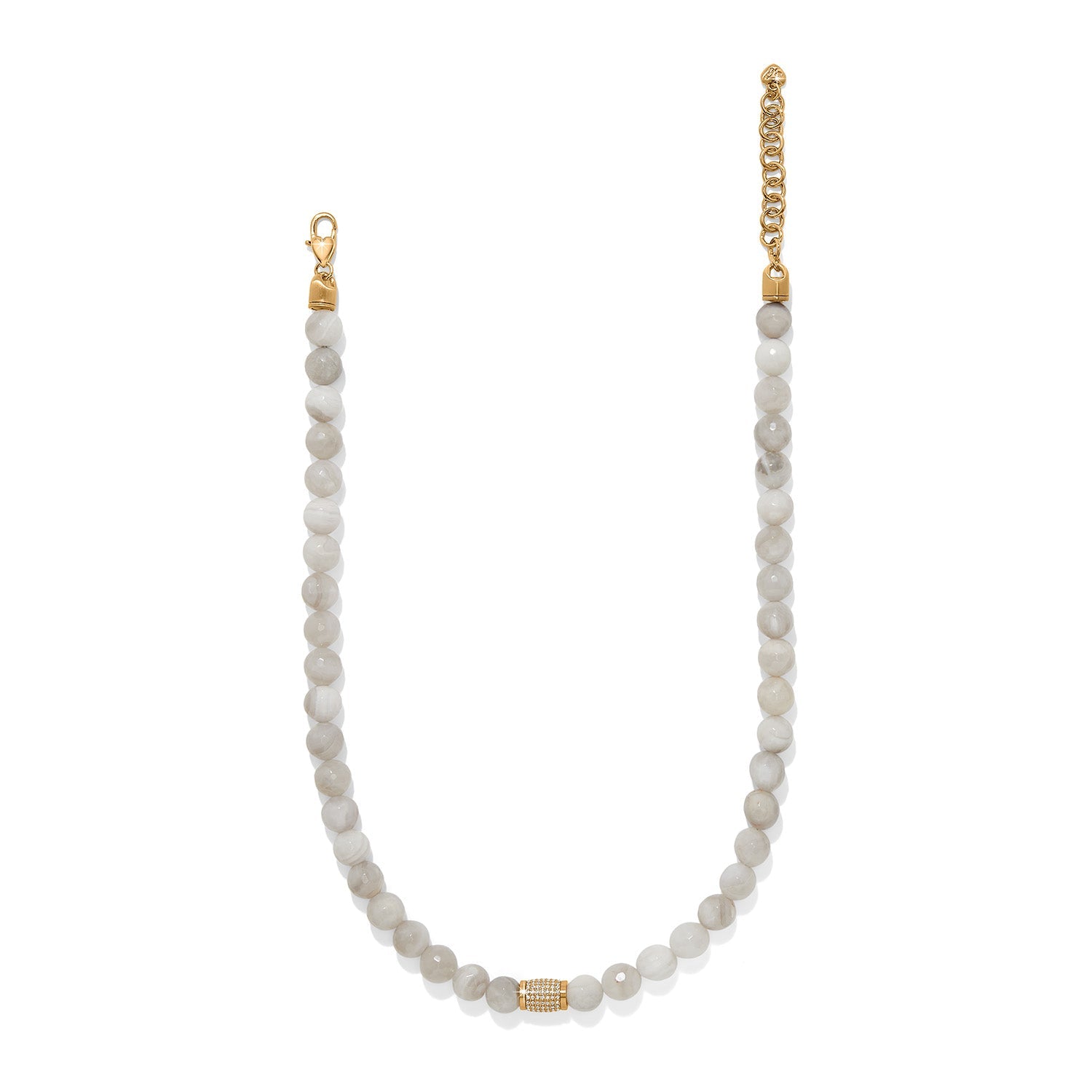 Brighton Meridian Solis Beaded Necklace - Cream - Juli's Wearable Art