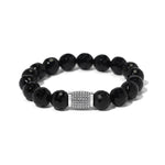Brighton Meridian Solis Beaded Stretch Bracelet - Black - Juli's Wearable Art