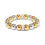 Brighton Meridian Stretch Bracelet - Two Tone - Juli's Wearable Art