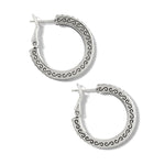 Brighton Meridian Thin Small Hoop Earrings - Juli's Wearable Art