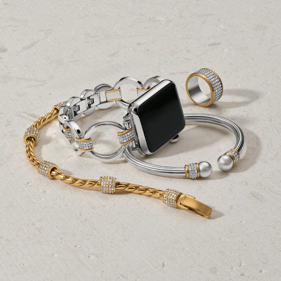 Brighton Meridian Two - Tone Tempo Watch Band - Juli's Wearable Art