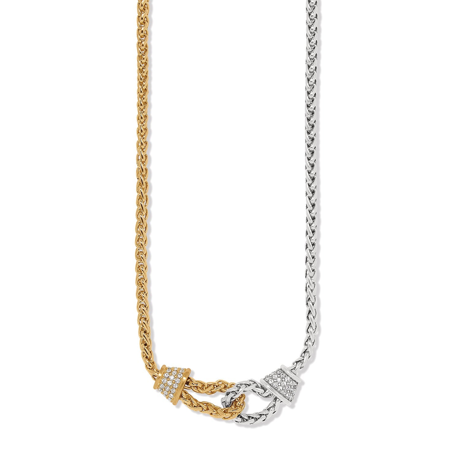 Brighton Meridian Ventus Two Tone Short Necklace - Juli's Wearable Art