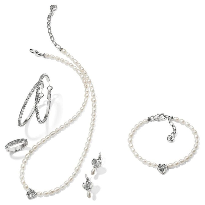 Brighton Meridian Zenith Heart Pearl Bracelet - Juli's Wearable Art