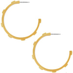 Brighton Meridian Zenith Station Hoop Earrings – Gold - Juli's Wearable Art