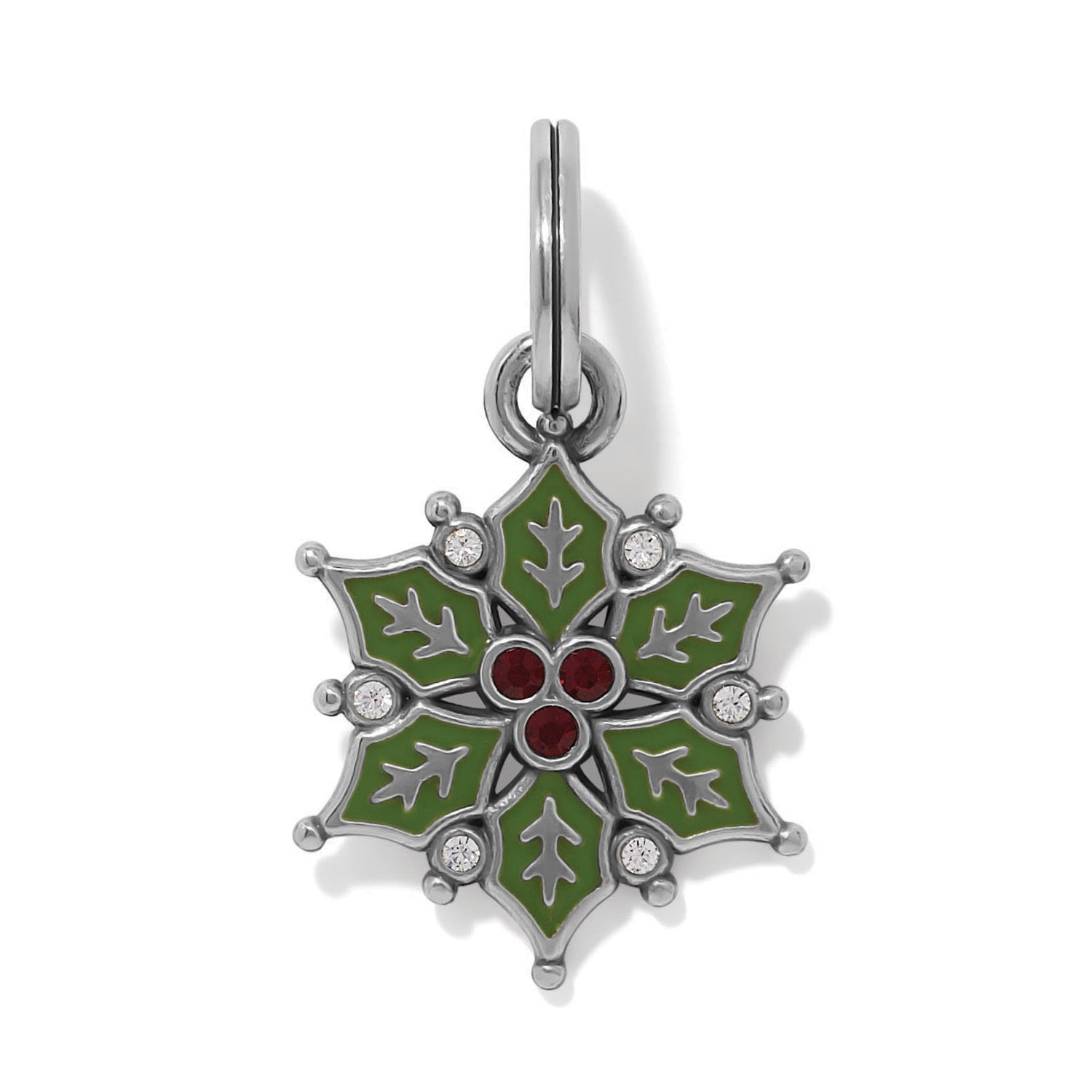 Brighton Merry Poinsettia Charm