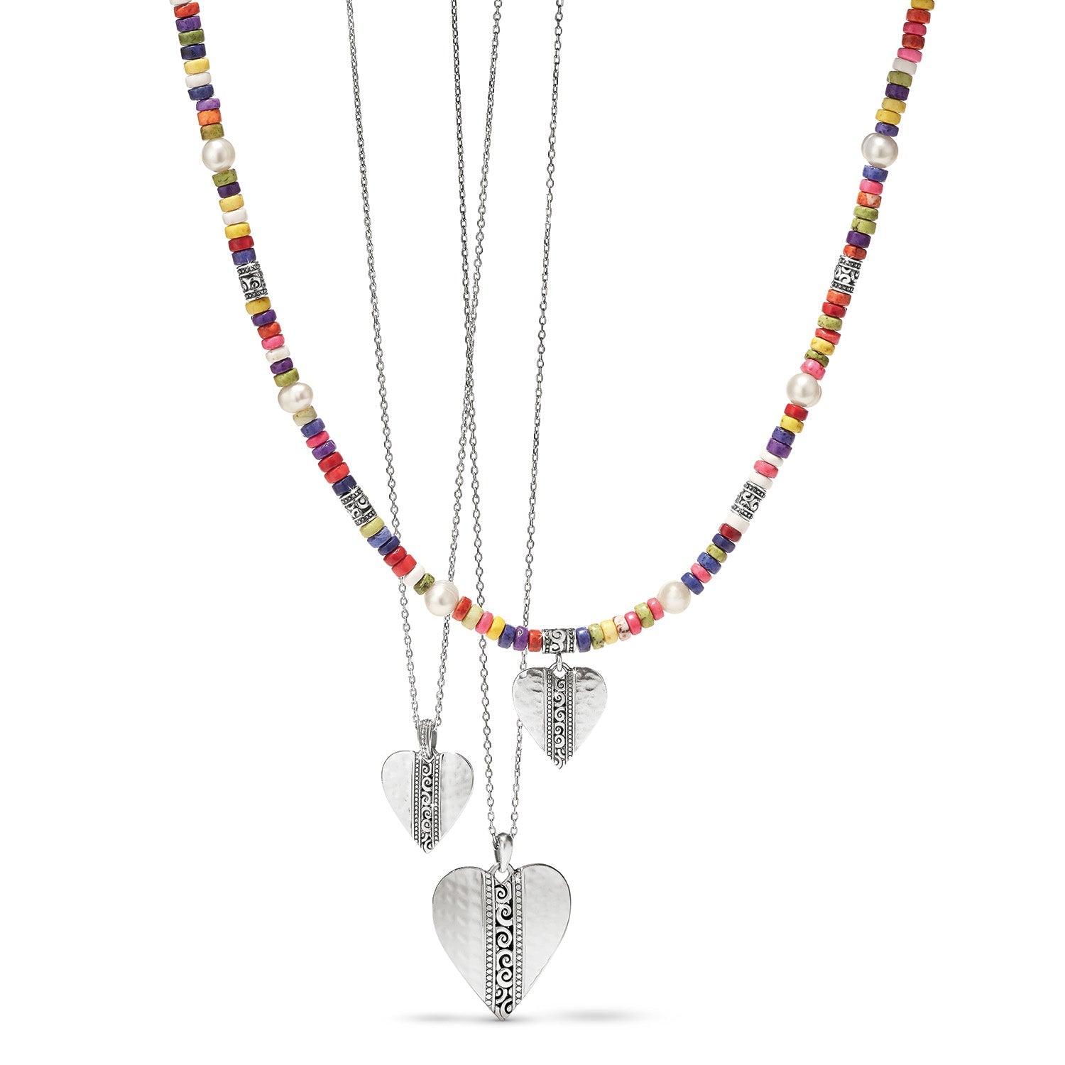 Brighton Mingle Medley Petite Beaded Necklace - Juli's Wearable Art