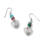 Brighton Mingle Sweetheart Bead French Wire Earrings - Juli's Wearable Art