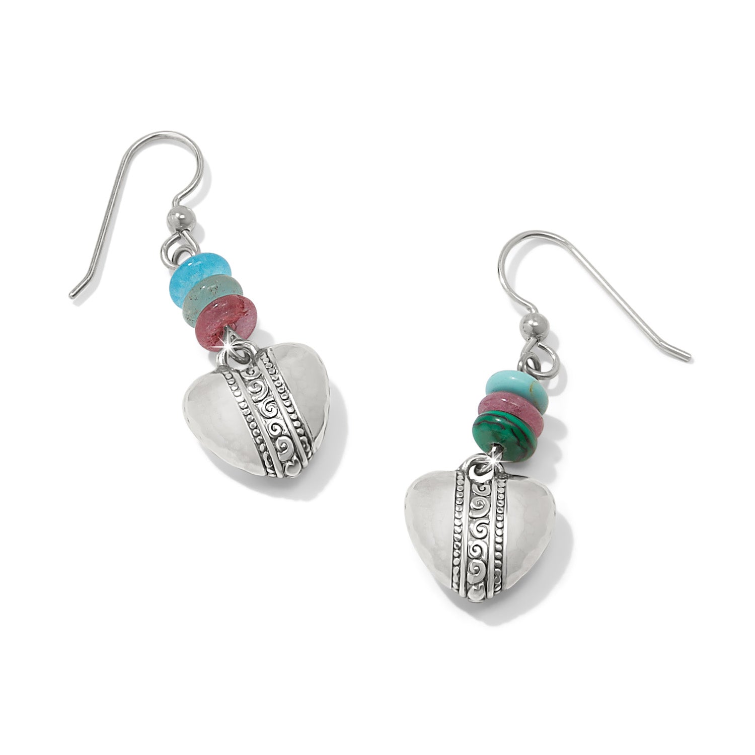 Brighton Mingle Sweetheart Bead French Wire Earrings - Juli's Wearable Art