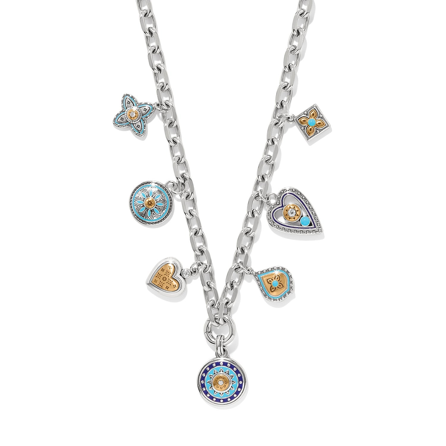 Brighton Mosaic Cerrillos Charm Necklace - Juli's Wearable Art