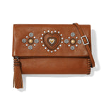 Brighton Mosaic Heart Clutch | Russet - Juli's Wearable Art