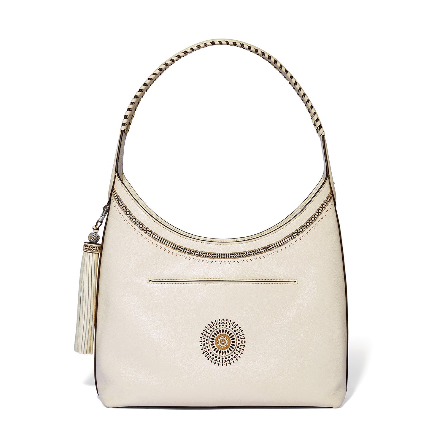 Brighton Mosaic Large Hobo | Shoe White - Juli's Wearable Art
