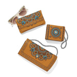 Brighton Mosaic Large Wallet – Camel - Juli's Wearable Art