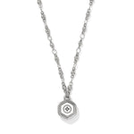 Brighton Mosaic Nova Mini Pendant Necklace | Two Tone - Juli's Wearable Art