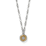 Brighton Mosaic Nova Mini Pendant Necklace | Two Tone - Juli's Wearable Art