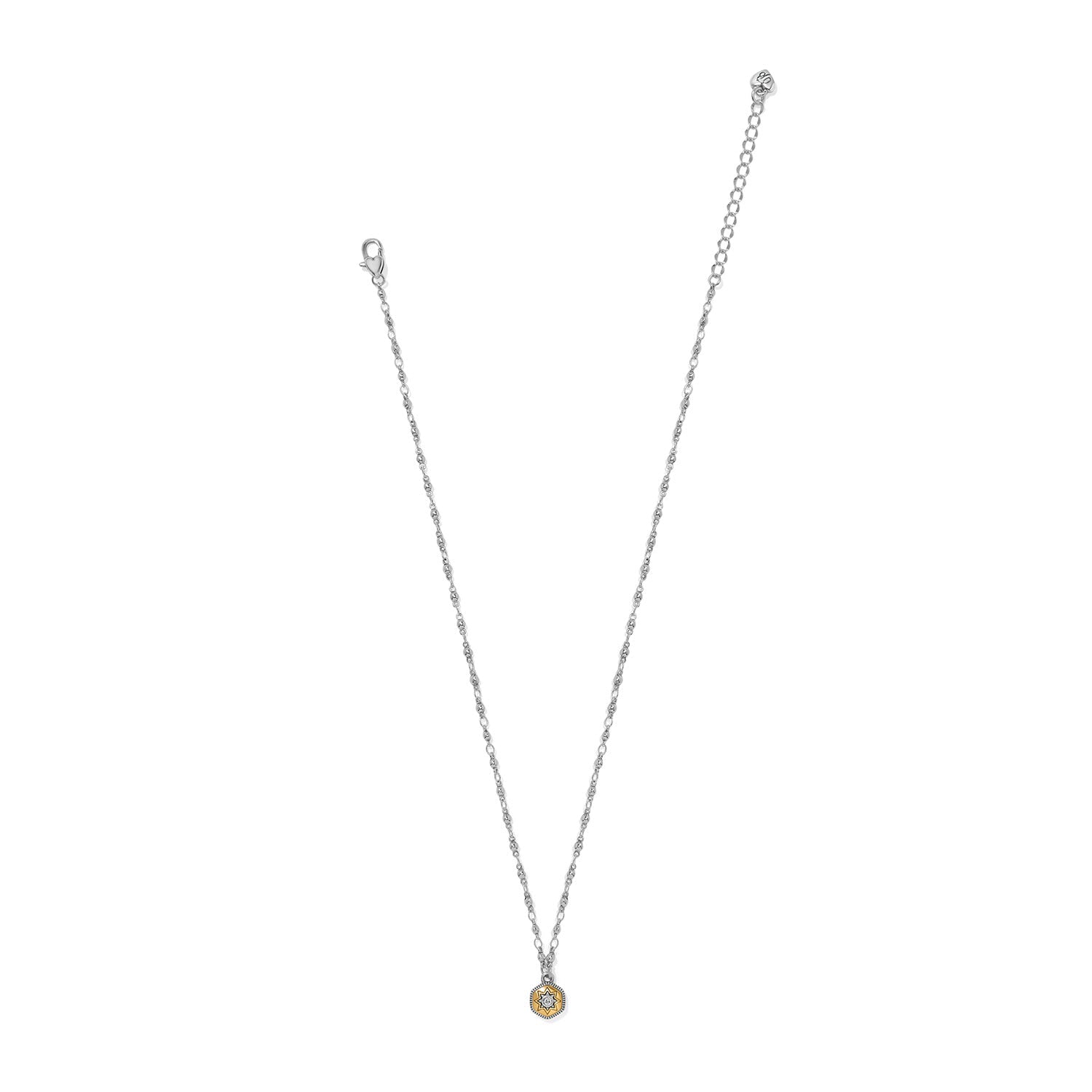 Brighton Mosaic Nova Mini Pendant Necklace | Two Tone - Juli's Wearable Art