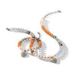 Brighton Mosaic Two Tone Heart Beaded Bracelet - Juli's Wearable Art