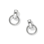 Brighton Mosaic Two Tone Mini Post Drop Earrings | Two Tone - Juli's Wearable Art
