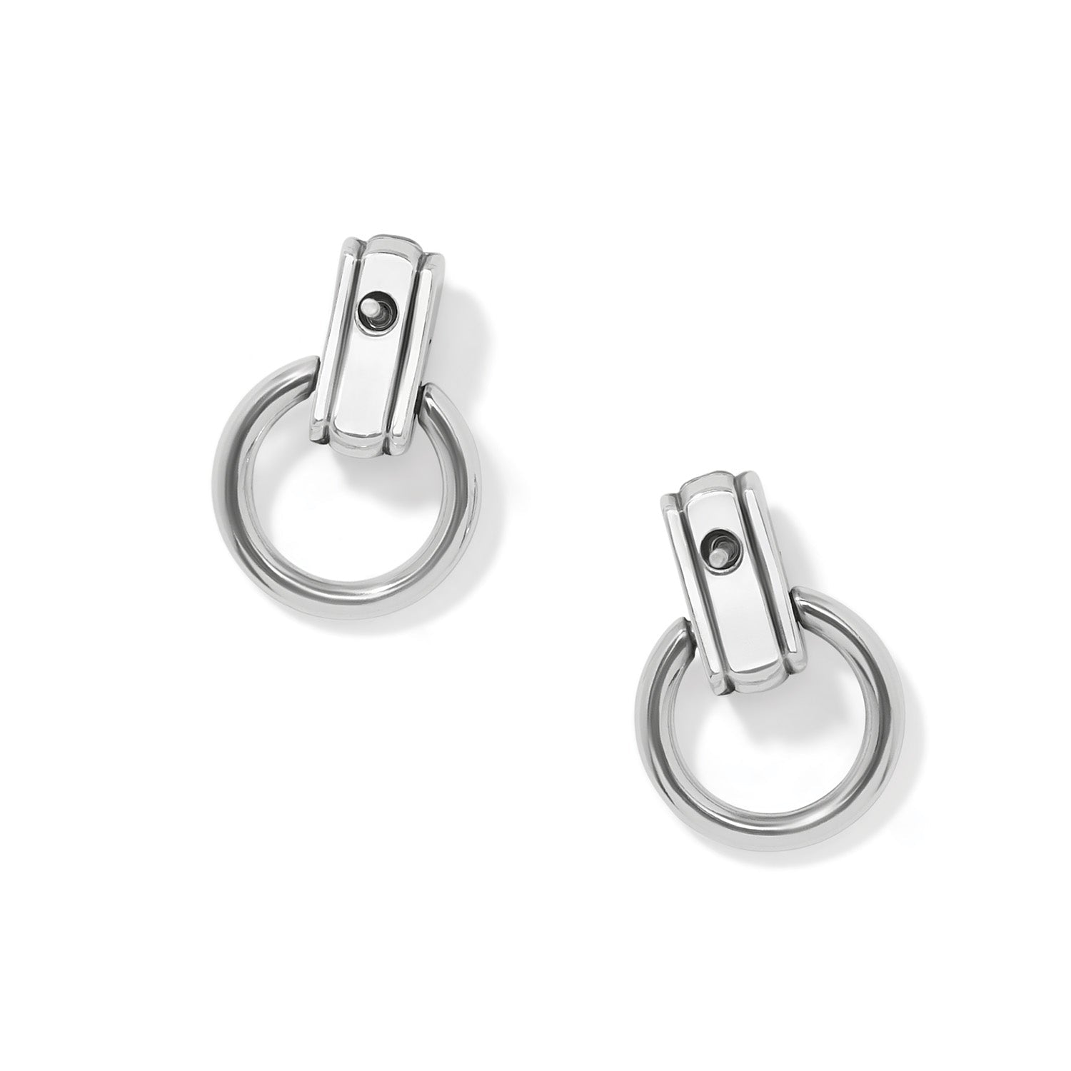 Brighton Mosaic Two Tone Mini Post Drop Earrings | Two Tone