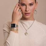 Brighton Mosaic Two - Tone Watch Band - Juli's Wearable Art