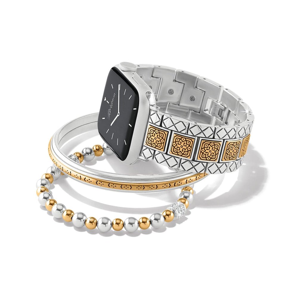 Brighton Mosaic Two - Tone Watch Band - Juli's Wearable Art