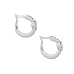 Brighton Mystery Of Love Heart Hoop Earrings - Juli's Wearable Art
