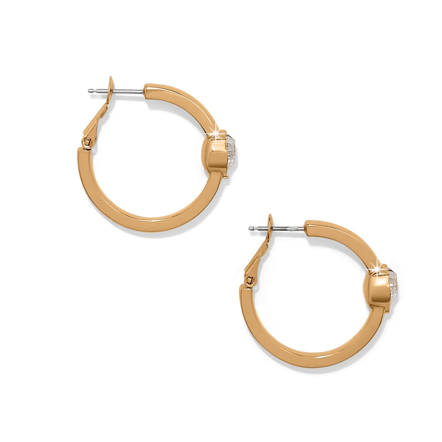 Brighton Mystery Of Love Heart Hoop Earrings - Juli's Wearable Art
