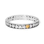 Brighton Mystery Of Love Hearts Hinged Bangle - Juli's Wearable Art