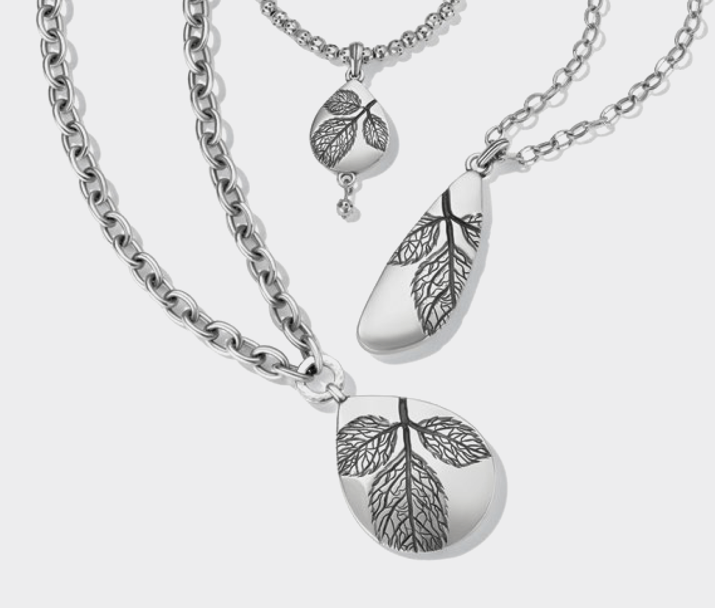 Brighton Natura Teardrop Necklace - Juli's Wearable Art