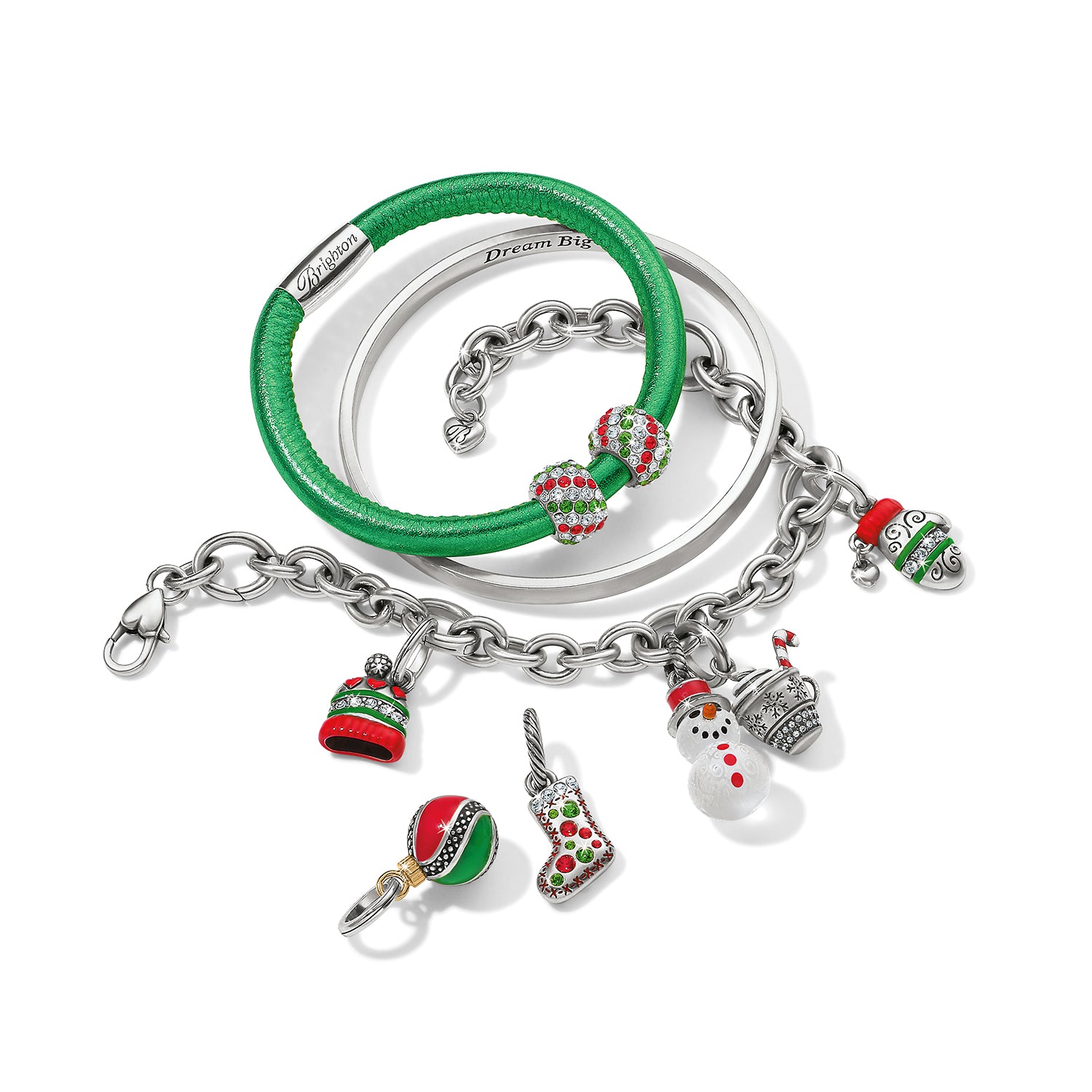 Brighton Nice Stocking Charm - Juli's Wearable Art