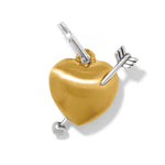 Brighton One Heart Arrow Charm - Juli's Wearable Art