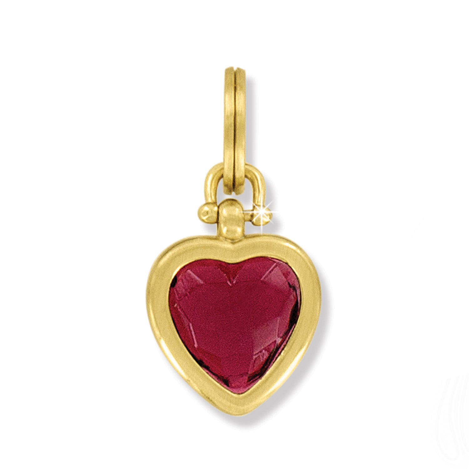 Brighton One Heart Charm - Juli's Wearable Art