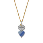 Brighton One Heart Duo Heart Petite Necklace - Juli's Wearable Art