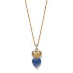 Brighton One Heart Duo Heart Petite Necklace - Juli's Wearable Art