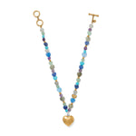 Brighton One Heart Multi Heart Bead Necklace - Juli's Wearable Art