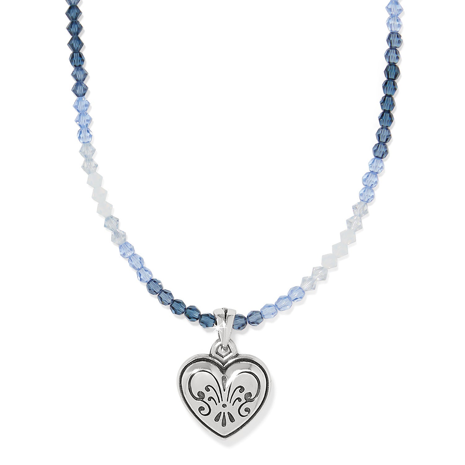 Brighton One Heart Ombre Necklace - Juli's Wearable Art