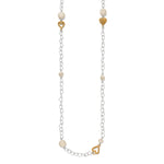 Brighton One Heart Pearl Long Necklace - Juli's Wearable Art