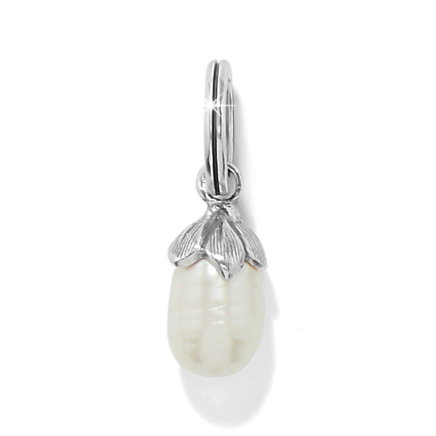 Brighton Pearl of Peace Charm – Gold - Pearl - Juli's Wearable Art