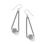 Brighton Pebble Dot Bola French Wire Earrings - Juli's Wearable Art