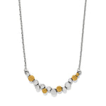 Brighton Pebble Edge Crescent Bar Necklace - Juli's Wearable Art